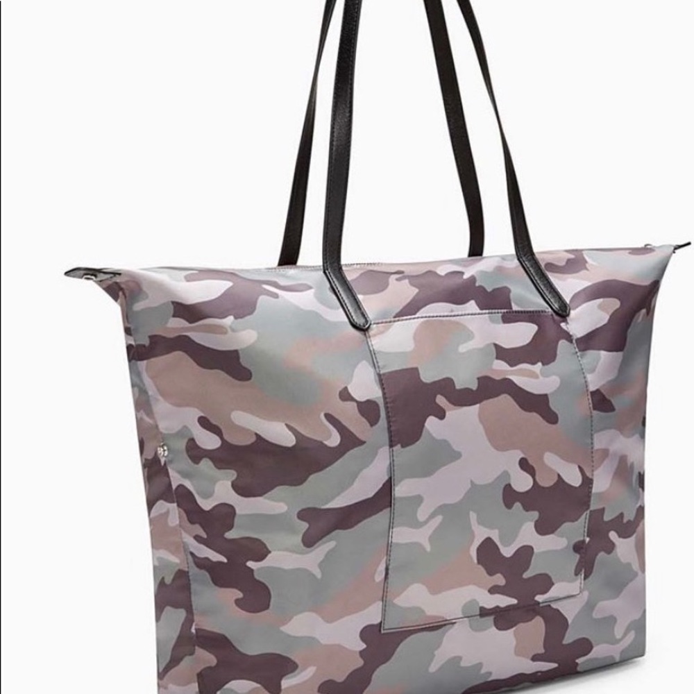 Rebecca Minkoff Washed Nylon Camo Tote
